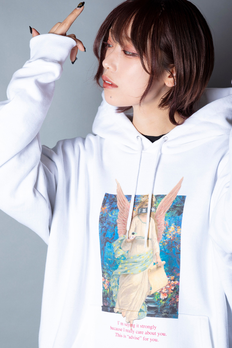 DI:VISION MYOB HOODIE WHITE