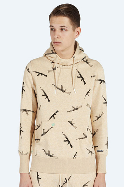 DROP DEAD CLOTHING AK'S PULLOVER HOODY