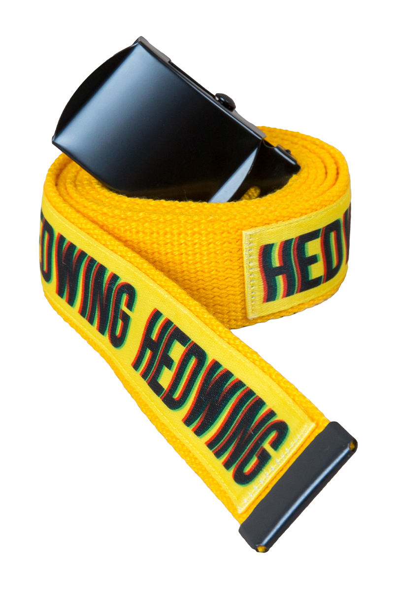 HEDWiNG (ヘドウィグ) Re: Warning Tape Belt / Gold