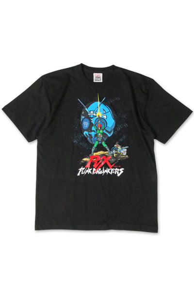 PUNK DRUNKERS 【PDSx仮面ライダー】仮面ライダーBLACK.RX.TEE BLACK