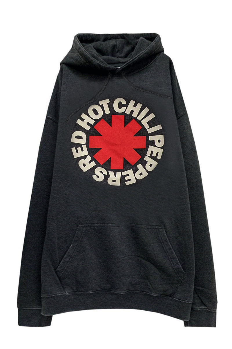 RED HOT CHILI PEPPERS UNISEX PULLOVER HOODIE: CLASSIC ASTERISK