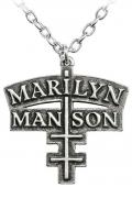 MARILYN MANSON PENDANT: T CROSS NECKLACE