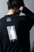 SILLENT FROM ME WORDS -Crew Sweat- BLACK