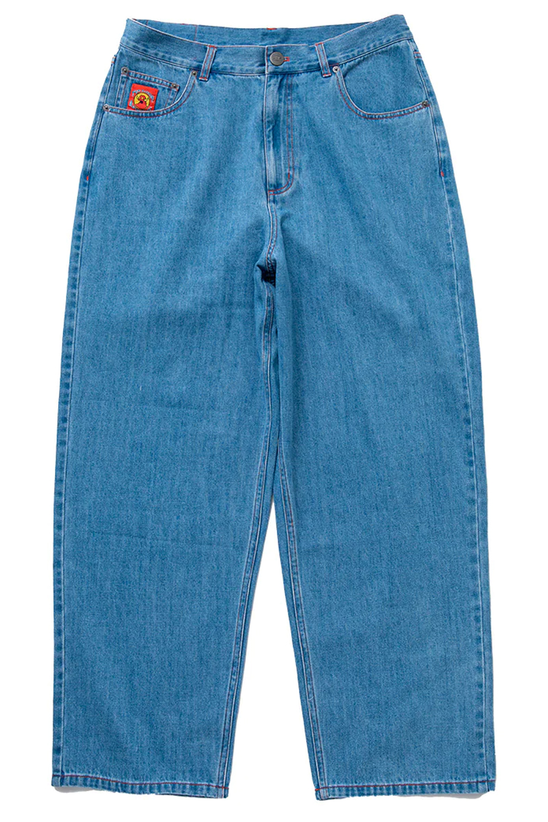 TOY MACHINE (トイマシーン) TOYMACHINE VACCINE DENIM PANTS LIGHT WASH