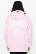 RUDIE'S (ルーディーズ) GOOD VIBRATION HOOD SWEAT PINK