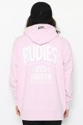 RUDIE'S (ルーディーズ) GOOD VIBRATION HOOD SWEAT PINK