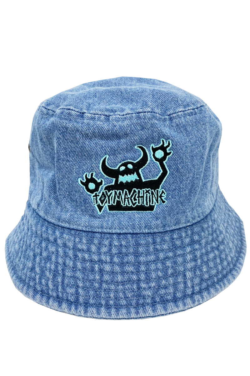 TOY MACHINE BACKET HAT-BLUE