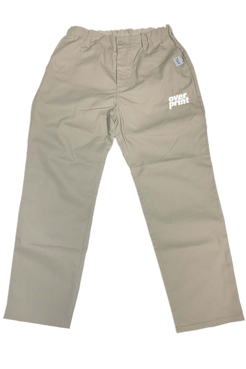 over print(オーバープリント) WORKER's PANTS *UNIVERSAL OVERALL (sand)