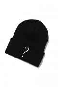 SILLENT FROM ME QUERY -Beanie- BLACK