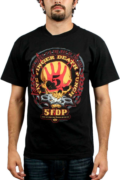 FIVE FINGER DEATH PUNCH DAY OF THE FIST T-Shirt(B)
