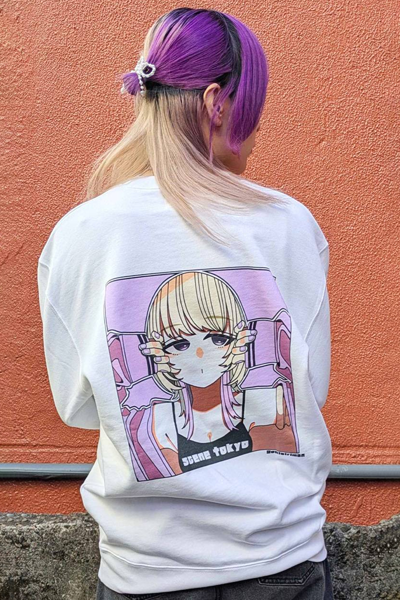 SCENE TOKYO (シーントウキョウ) hair girl sweat - White