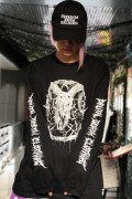 Gluttonous Slaughter (グラトナス・スローター) Inversion of Christ Long Sleeve BLACK 