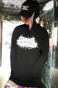 Gluttonous Slaughter (グラトナス・スローター) Logo Hoodie White