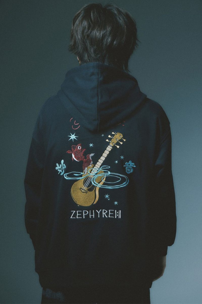 優里xZEPHYREN -Betelgeuse- PARKA BLACK / ロックファッション 優里xZEPHYREN -Betelgeuse- PARKA BLACK / ロックファッション