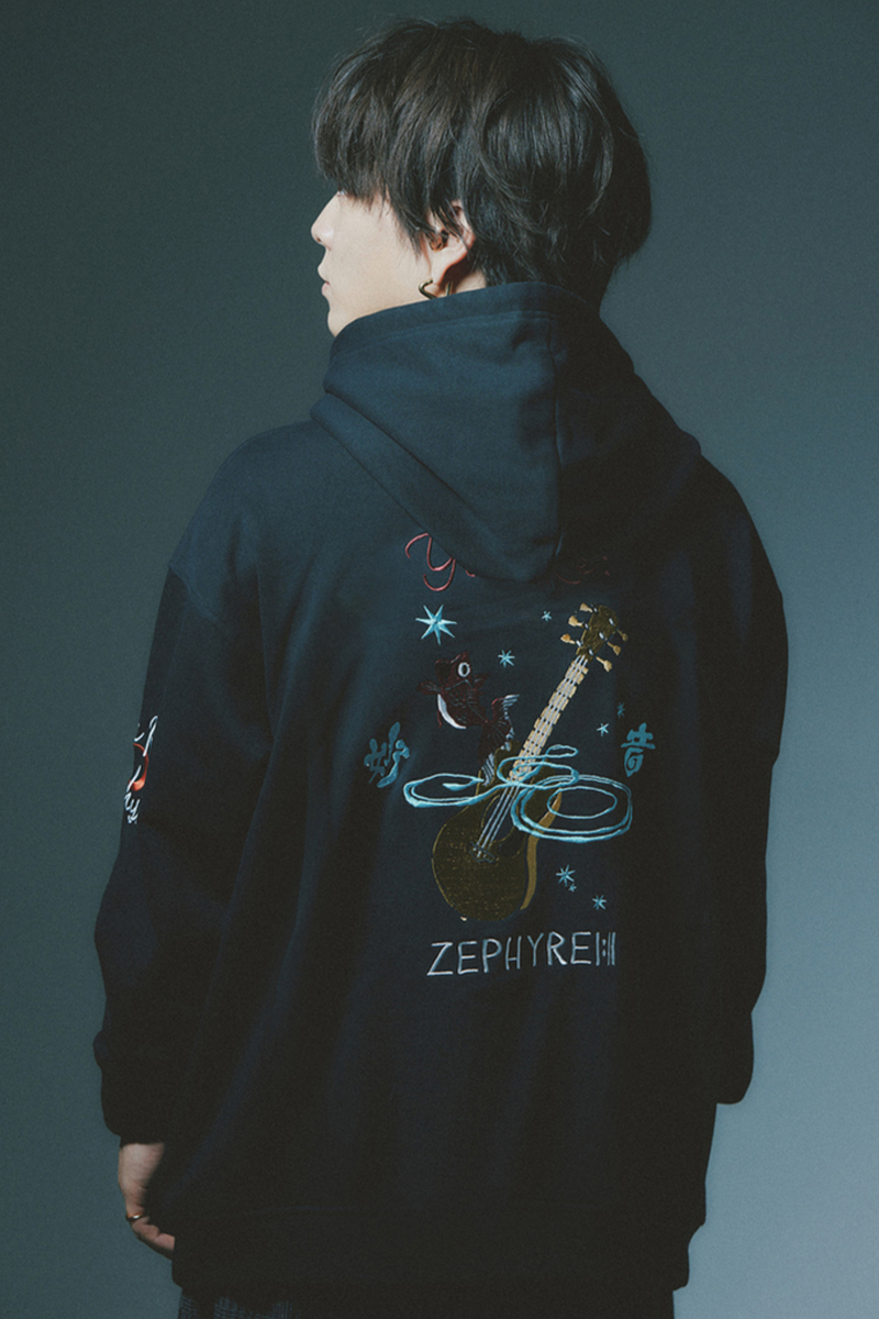 優里xZEPHYREN -Betelgeuse- PARKA BLACK / ロックファッション 優里xZEPHYREN -Betelgeuse- PARKA BLACK / ロックファッション