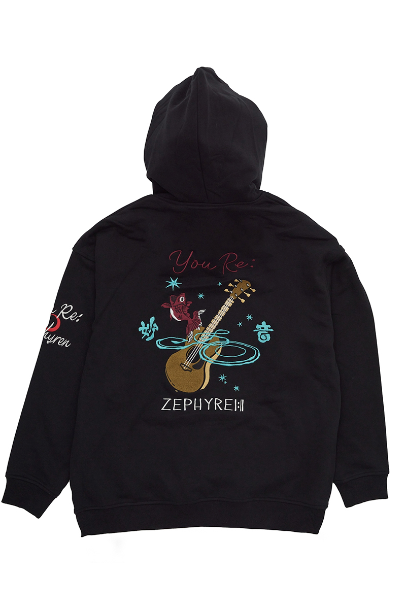 優里xZEPHYREN -Betelgeuse- PARKA BLACK / ロックファッション 優里xZEPHYREN -Betelgeuse- PARKA BLACK / ロックファッション