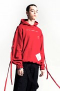 PARADOX - ARM BELT PARKA(SCARLET)