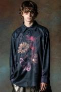 glamb (グラム) Midnight Flower Shirt Black