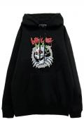 BLINK-182 UNISEX PULLOVER HOODIE: SIX ARROW SKULL