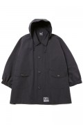 SILLENT FROM ME NORM -Wide Rain Coat- BLACK