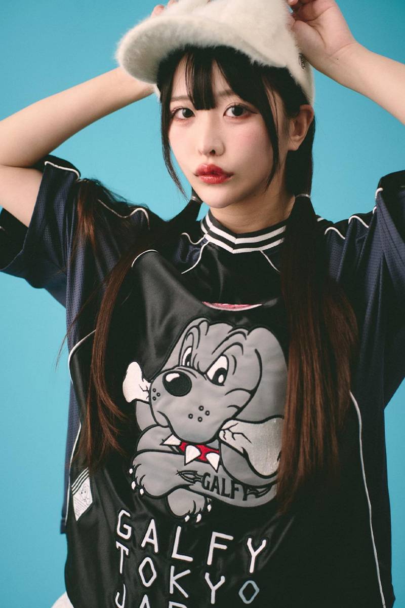 GALFY (ガルフィー) ハンドボールTee BLACK