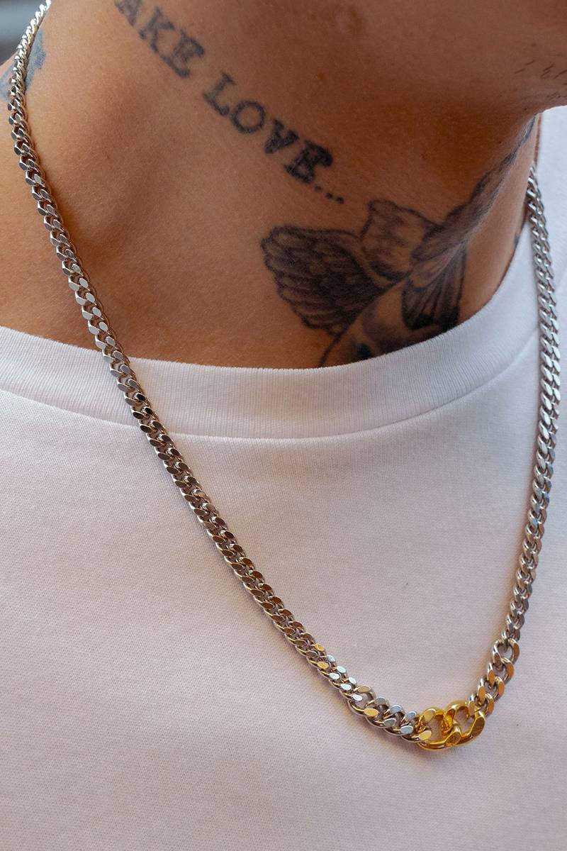 Subciety(サブサエティ) Gradation chain necklace