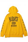 RUDIE'S DRAWING HOOD SWEAT YELLOW