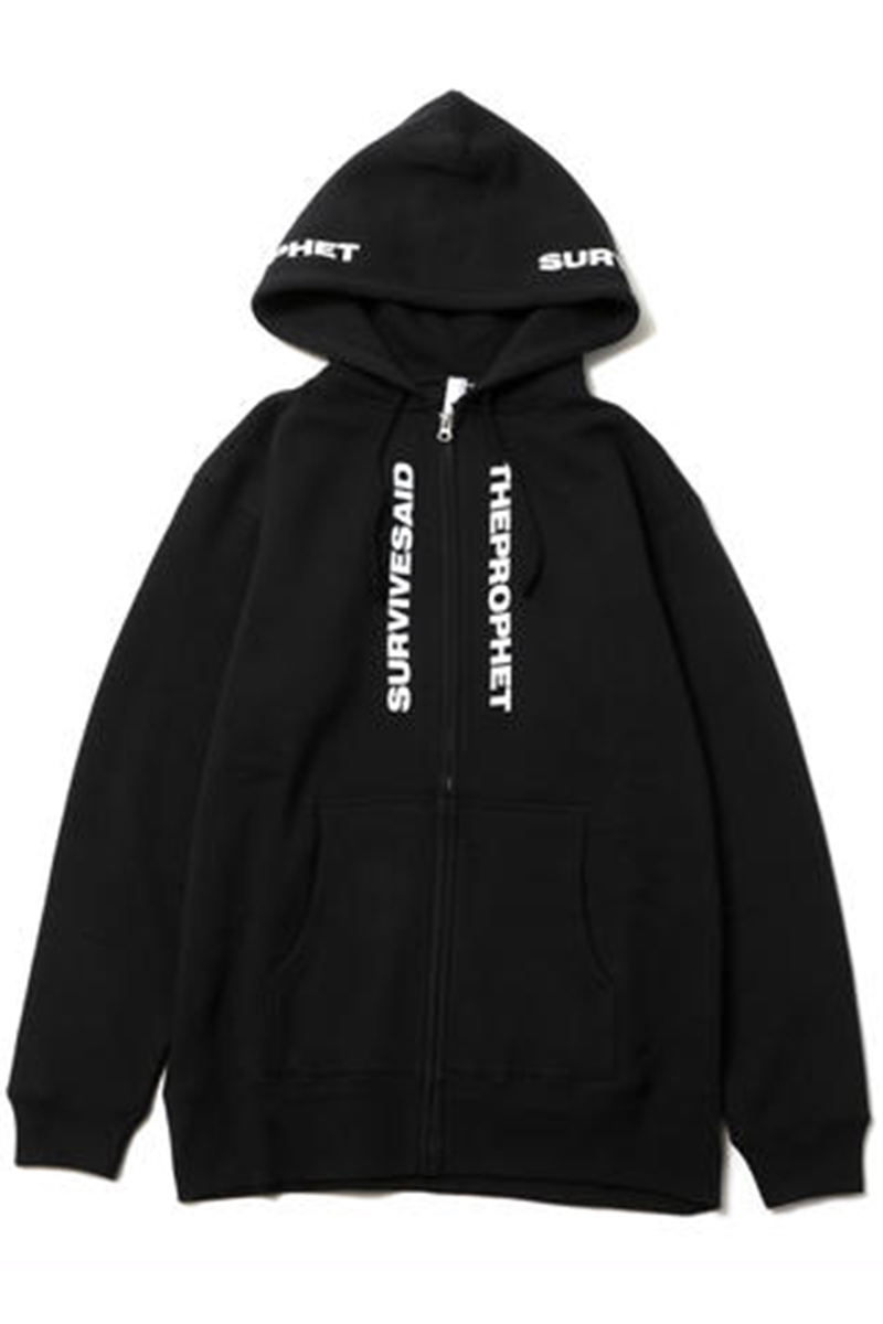 Survive Said The Prophet HELVETICA ZIPUP HOODIE