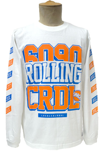 ROLLING CRADLE FREAK OUT LONG Tee / White