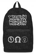 MARILYN MANSON LOGO BACKPACK