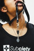 Subciety (サブサエティ) NECK STRAP-THE BASE- BLACK