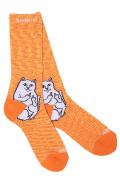 RIPNDIP Lord Nermal Socks (Orange Speckle)