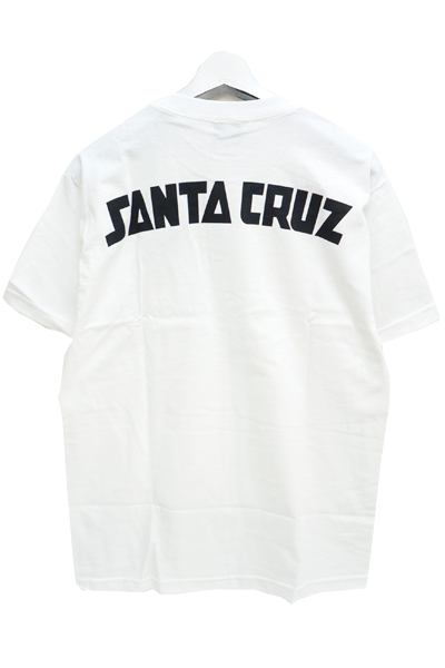 SANTA CRUZ Arch Strip T-Shirt White