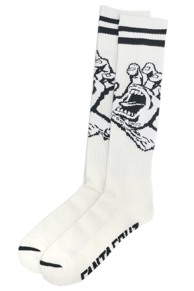 SANTA CRUZ Hand Socks White