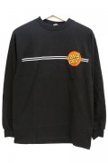 SANTA CRUZ Classic Dot Regular L/S T-Shirt Black