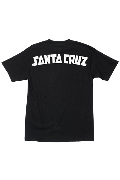 SANTA CRUZ Arch Strip T-Shirt Black