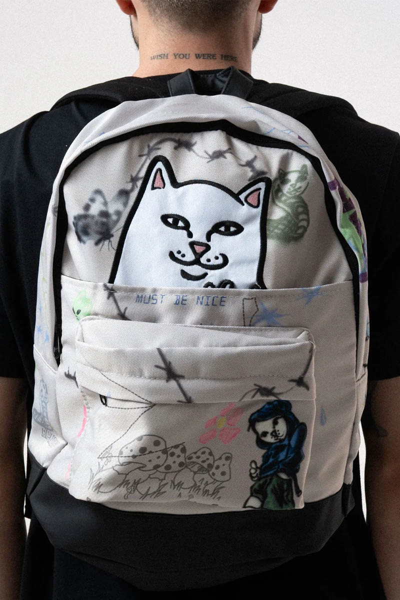 RIPNDIP (リップンディップ) GOOSEBUMPS VELCRO BACKPACK