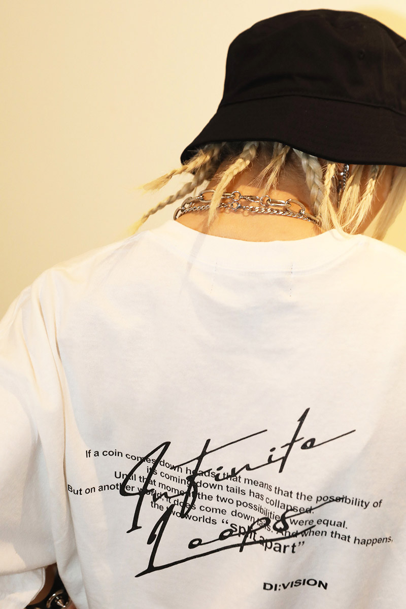 DI:VISION (ディヴィジョン) AXIS TEE WHITE