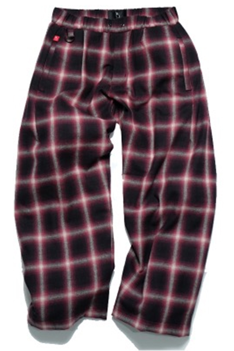 2024 お歳暮【公式】 - 人気ブランド VIRGO VG-PT-229A NOSTALGIC CHECK PANTS RED / ロック パンツ