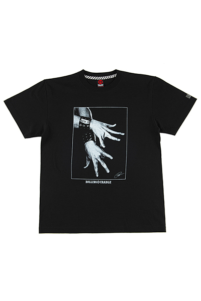 ROLLING CRADLE S. N  Tee "STRONG STYLE HAS ARRIVED" BLACK