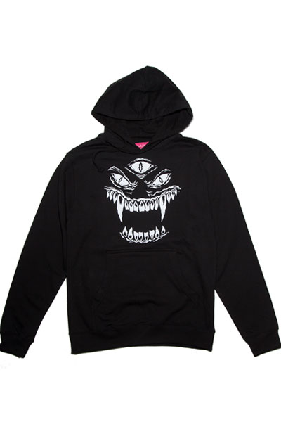 MISHKA (ミシカ) LAMOUR KILL WITH POWER GID PULLOVER BLACK