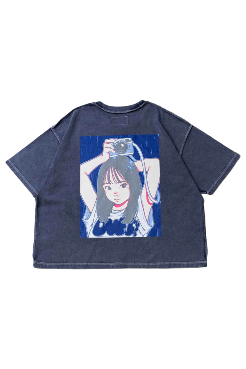 【お問い合わせ商品】over print (オーバー・プリント) POP ART pigment Tee Ver:14 GLOW IN THE DARK