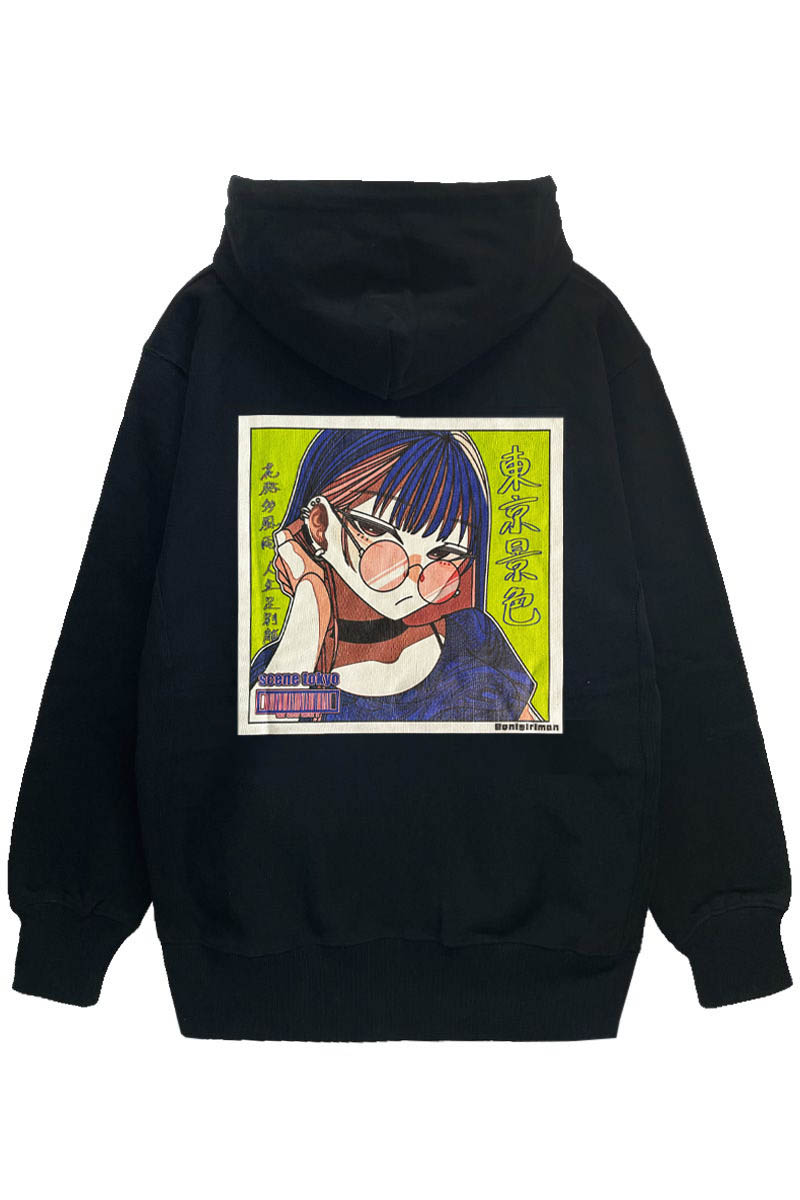 SCENE TOKYO (シーントウキョウ) 情景 hoodie - Black