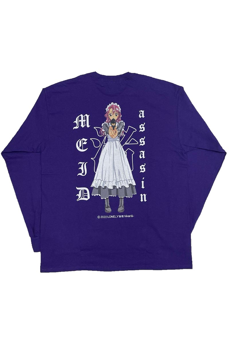 LONELY論理 MEID NAGISA ASSASIN LONG SLEEVE PURPLE