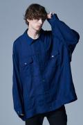 glamb (グラム) GB0123/SH10 : Light Oz 4XL SH/ライトオンス4XLシャツ Indigo