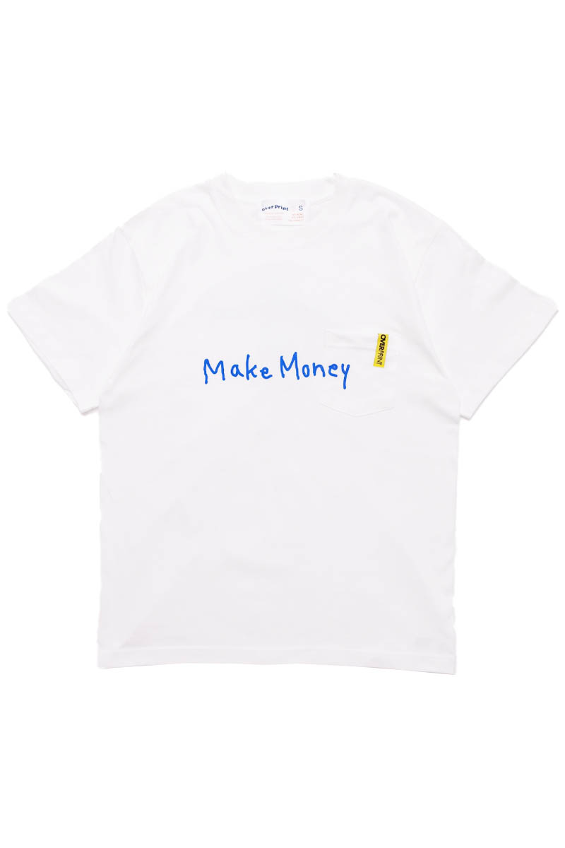 over print (オーバー・プリント) BOOGIEBACK Tee - White