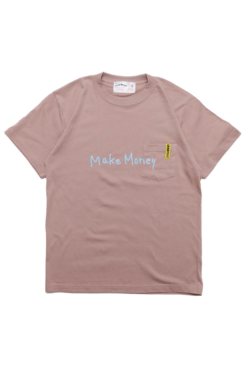 over print (オーバー・プリント) BOOGIEBACK Tee - Pink