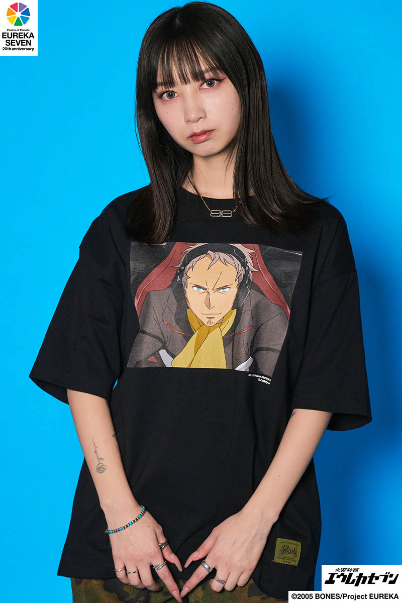 【予約商品】交響詩篇エウレカセブン×Subciety(サブサエティ) Astral Apache tee - Black