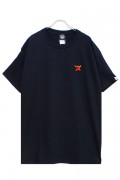 TOY MACHINE TMS19ST1 MONSTER MARKED EMBROIDERY SS TEE BLACK