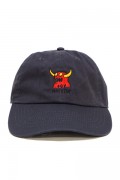 TOY MACHINE TMS19HW8 MONSTER MARKED EMBROIDERY CAP CHARCOAL